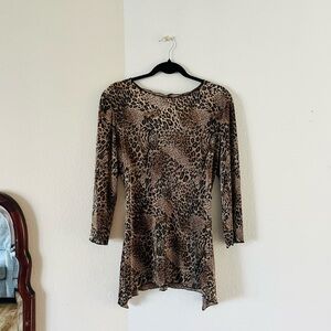 American Vintage leopard print top